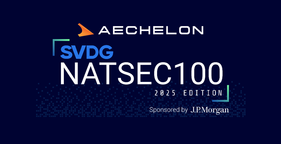 Aechelon Technology Included in Top 100 2025 National Security List by Silicon Valley Defense Group and J.P. Morgan Chase