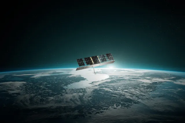 An Iceye satellite in orbit (Source: Iceye)